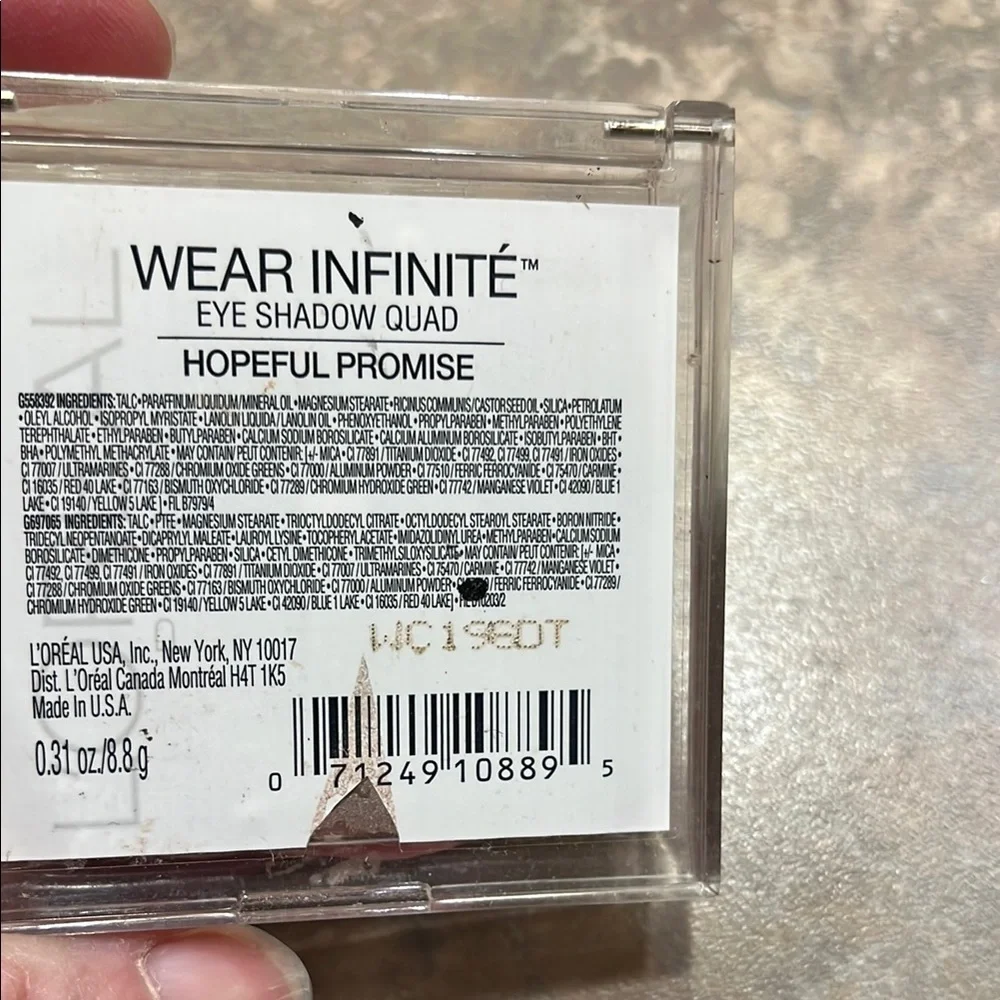L'Oreal Paris Eyeshadow Quad - Neutral Shades NWT
